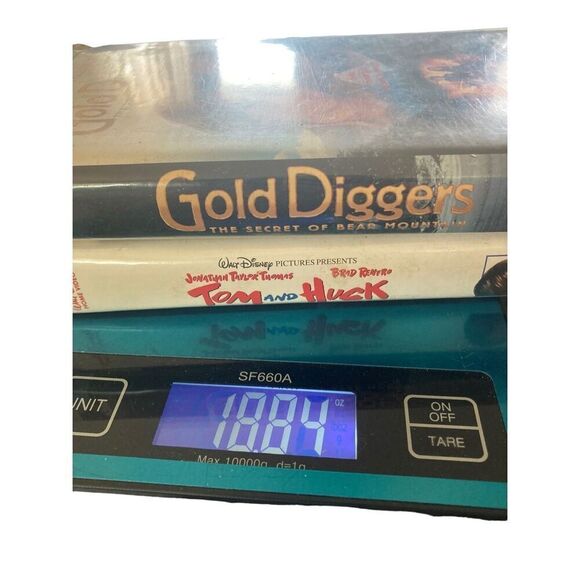 Tom and Huck Gold Diggers Disney VHS Tape Vintage Movie 90s Family Kids  Electro - Picture 3 of 3